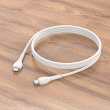 Заредете изображение във визуализатора на галерията – HOCO cable Type C to iPhone Lightning 8-pin PD 27W Cool X37 1m white
