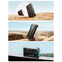 Заредете изображение във визуализатора на галерията – Powerbank 10000mAh Joyroom JR-L016 with built-in USB-C/micro USB/ Lightning cables - black
