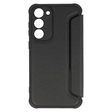 Заредете изображение във визуализатора на галерията – Razor Carbon Book Case for Samsung Galaxy S23 Plus black
