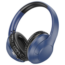 Заредете изображение във визуализатора на галерията – Borofone Headphones BO23 Glamour bluetooth blue
