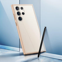 Заредете изображение във визуализатора на галерията – Spigen ULTRA HYBRID GALAXY S23 ULTRA SAND BEIGE
