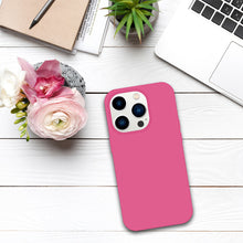 Заредете изображение във визуализатора на галерията – Tel Protect Silicone Premium for Iphone 14 Pro fuchsia
