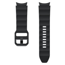 Заредете изображение във визуализатора на галерията – Samsung Rugged Sport Band Strap Samsung Galaxy Watch (5/4 series) black (S/M) (ET-SDR90SBEGEU)
