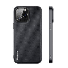 Заредете изображение във визуализатора на галерията – Dux Ducis Fino case and nylon cover for iPhone 14 Pro red
