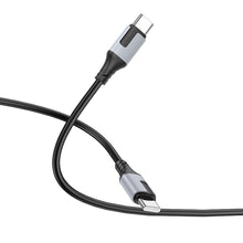 Заредете изображение във визуализатора на галерията – Borofone Cable BX101 Creator - Type C to Type C - 60W 3A 1 metre black
