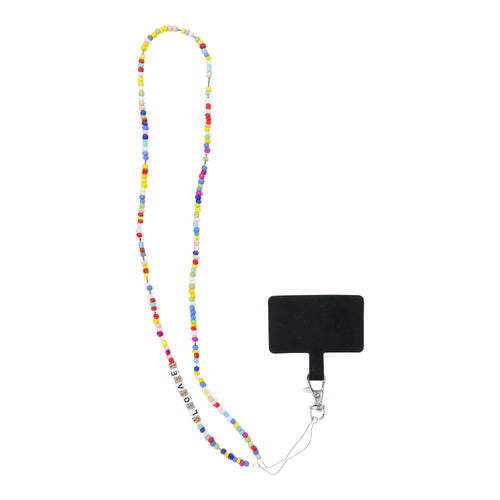 Pixie pendant for the phone / cord length 68cm (34cm in the loop) / on neck - beads - TopMag