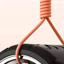 Заредете изображение във визуализатора на галерията – Angled cable USB - USB C 120W 1m rotation 180° Dudao - orange
