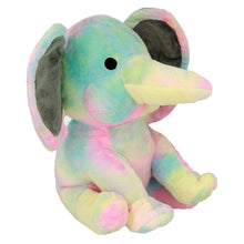 Заредете изображение във визуализатора на галерията – Plush elephant rainbow
