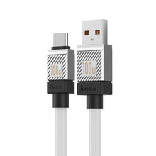 Заредете изображение във визуализатора на галерията – BASEUS cabel USB to Type C CoolPlay Fast Charging 100W 1m white CAKW000602

