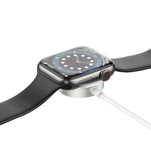 Заредете изображение във визуализатора на галерията – HOCO wireless charger Type C for Apple Watch 3W CW39C white

