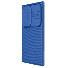 Заредете изображение във визуализатора на галерията – Nillkin CamShield Pro armored case with camera protector for Samsung Galaxy S24 Ultra - blue
