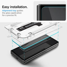 Заредете изображение във визуализатора на галерията – SPIGEN Tempered Glass GLAS.TR ”EZ FIT” 2-PACK do SAMSUNG Z FOLD 5 transparent
