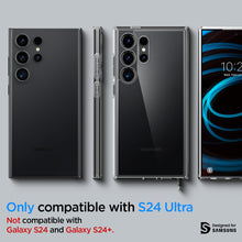 Заредете изображение във визуализатора на галерията – Case SPIGEN Ultra Hybrid ACS07292 for Samsung Galaxy S24 Ultra - Crystal Clear
