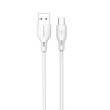 Заредете изображение във визуализатора на галерията – PAVAREAL cable USB to Micro 6A PA-DC186M 1 m. white
