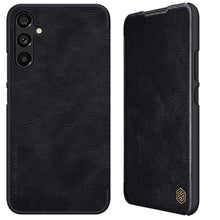 Заредете изображение във визуализатора на галерията – Nillkin Qin Leather Flip Wallet Case for Samsung Galaxy A34 5G | black
