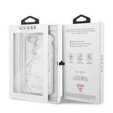 Заредете изображение във визуализатора на галерията – Guess GUHCI8PCUMAWH iPhone 7/8/SE 2020 / SE 2022 biały/white Marble
