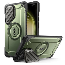 Заредете изображение във визуализатора на галерията – Supcase UB XT Mag case with MagSafe for Samsung Galaxy S24 Ultra - green
