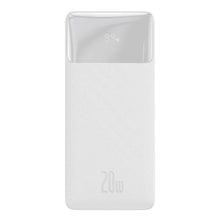 Заредете изображение във визуализатора на галерията – Power bank baseus bipow - 20 000mah lcd quick charge pd20w white ppdml-m02 - TopMag

