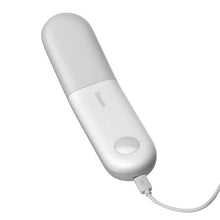 Заредете изображение във визуализатора на галерията – Baseus led (natural light) aisle light with motion detector + cable for charging dgsun-ga02 white - TopMag
