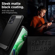 Заредете изображение във визуализатора на галерията – Spigen RUGGED ARMOR XIAOMI REDMI NOTE 12 5G / POCO X5 5G MATTE BLACK
