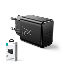 Заредете изображение във визуализатора на галерията – Joyroom JR-TCF06 USB C 20W PD charger | black
