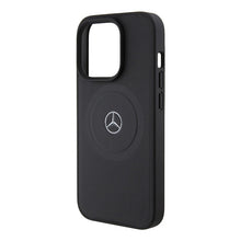 Заредете изображение във визуализатора на галерията – Original Case MERCEDES hardcase Crossed Lines Pattern
Leather MagSafe MEHMP15L23RMMK for Iphone 15 Pro Black
