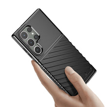 Заредете изображение във визуализатора на галерията – Thunder Case armored case for Samsung Galaxy S24 Ultra - black
