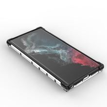 Заредете изображение във визуализатора на галерията – Honeycomb case for Samsung Galaxy S23 Ultra armored hybrid cover black
