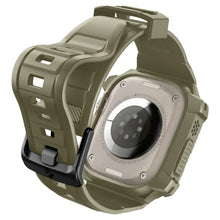 Заредете изображение във визуализатора на галерията – Futerał SPIGEN Rugged Armor ”PRO” do Apple Watch ULTRA (49 MM) vintage khaki
