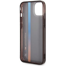 Заредете изображение във визуализатора на галерията – Case BMW BMHCP14S22HVGV iPhone 14 6.1" black/black IML Tricolor Stripe
