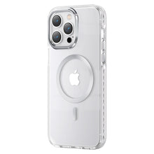 Заредете изображение във визуализатора на галерията – Kingxbar PQY Ice Crystal Series magnetic case for iPhone 14 Pro MagSafe silver
