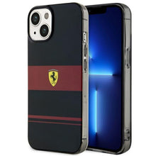 Заредете изображение във визуализатора на галерията – Ferrari FEHMP14SUCOK iPhone 14 6.1" black/black hardcase IMD Combi Magsafe
