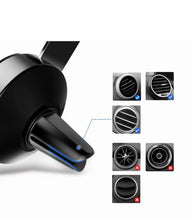 Заредете изображение във визуализатора на галерията – Ugreen car gravity holder for air supply ventilation grille gray (50564)
