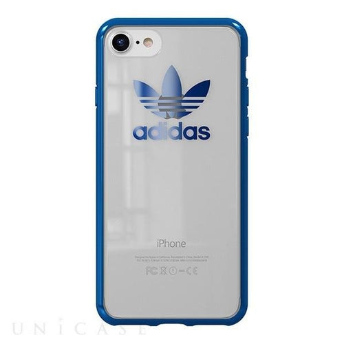 Adidas OR Clear Case iPhone 7/8/SE 2020 / SE 2022 blue/blue metallic CH8785