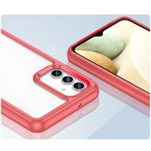 Заредете изображение във визуализатора на галерията – Outer Space Case for Samsung Galaxy A13 5G cover with a flexible frame red
