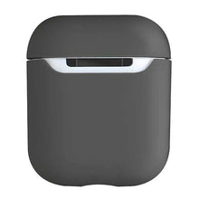 Заредете изображение във визуализатора на галерията – UNIQ etui Lino AirPods 1/2 gen. Silicone szary/ash grey
