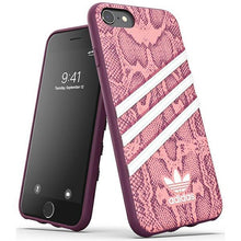 Заредете изображение във визуализатора на галерията – Adidas Molded Case PU WOMAN iPhone SE2022 / SE2020 / 7 / 8 / 6 / 6s pink/pink 38833
