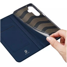 Заредете изображение във визуализатора на галерията – Dux Ducis Skin Pro eco-leather case for Samsung M34 5G - blue
