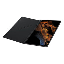 Заредете изображение във визуализатора на галерията – Samsung Book Cover Case for Samsung Galaxy Tab S8 Ultra Black (EF-BX900PBEGEU)
