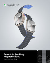 Заредете изображение във визуализатора на галерията – Amazing Thing Band Smoothie Mag AWSPMGB for Apple Watch 49/45/41 grey
