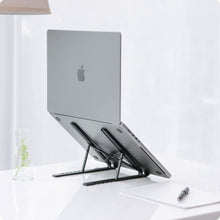 Заредете изображение във визуализатора на галерията – Spigen LD201 UNIVERSAL LAPTOP STAND BLACK

