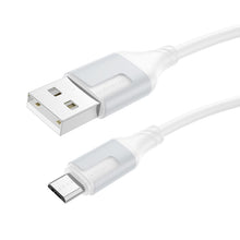 Заредете изображение във визуализатора на галерията – Borofone Cable BX101 Creator - USB to Micro USB - 2,4A 1 metre white
