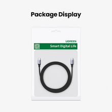 Заредете изображение във визуализатора на галерията – Ugreen US535 USB-C / USB-C PD cable 240W 5A 1m - gray
