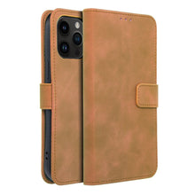 Заредете изображение във визуализатора на галерията – TENDER Book Case for IPHONE 14 Pro Max brown
