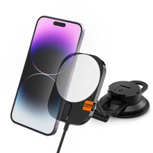 Заредете изображение във визуализатора на галерията – Spigen ITM35W ONETAP PRO 3 MAGNETIC MAGSAFE DASHBOARD CAR MOUNT WIRELESS CHARGER BLACK
