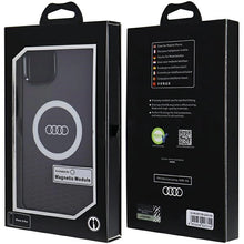 Заредете изображение във визуализатора на галерията – Audi IML Big Logo MagSafe case for iPhone 15 Plus / 14 Plus - black
