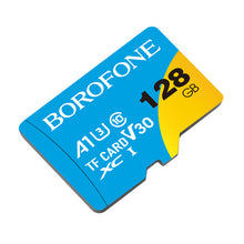 Заредете изображение във визуализатора на галерията – Borofone Memory card MicroSD 128GB SDXC U3 Class10 100MB/s
