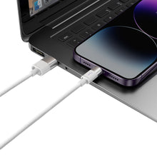 Заредете изображение във визуализатора на галерията – Baseus StarSpeed 3in1 cable USB-A - Micro-USB / Lightning / USB-C 3.5A 1.2m white
