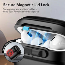 Заредете изображение във визуализатора на галерията – ESR Pulse Halolock Case with MagSafe for Apple AirPods Pro 1/2 - Black
