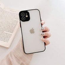Заредете изображение във визуализатора на галерията – Milky Case silicone flexible translucent cover for Xiaomi Redmi Note 9 Pro / Redmi Note 9S black
